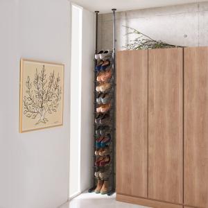 dinos（ディノス） 玄関のすき間を活用できる 突っ張りハンガー