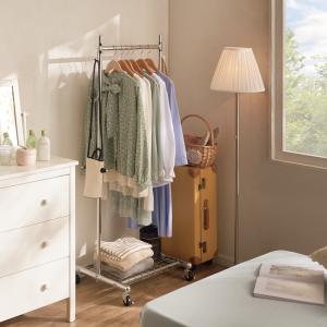 dinos（ディノス） Lettre/レットル ハンガーラック シルバー 幅60cm