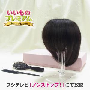 美容 ヘアケア器具 ウィッグ レディース 女性 部分ウィッグ 白髪隠し 薄毛対策 ボリュームアップ 自然 ナチュラル 人毛100％部分ウィッグ （セミロング） AR2460