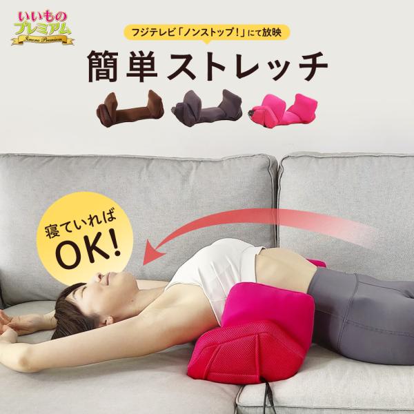 エアプリエ DELUXE（デラックス） 寝るだけ ストレッチ 美姿勢 椅子 エアー ぽっこりお腹 肩...