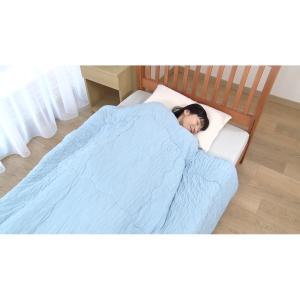 くしゅふわニットのサーマルケット シングル 寝...の詳細画像3