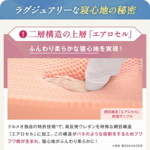 マットレス 高反発 三つ折り 折りたたみ 敷布...の詳細画像3