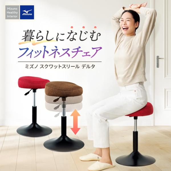 スクワット椅子 椅子 トレーニング ストレッチ ディノス いいものプレミアム MIZUNO/ミズノ ...