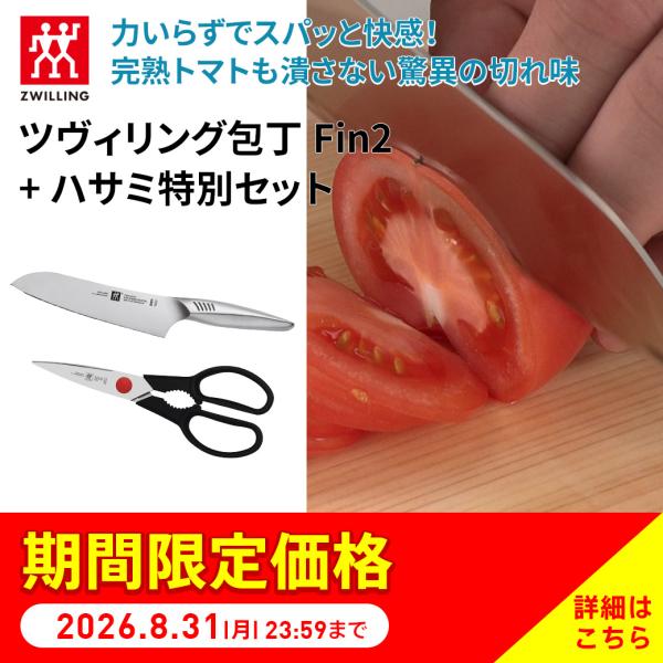 ツヴィリング包丁Fin2＋ハサミ特別セット 調理 食器 キッチンツール AR2927 ディノス