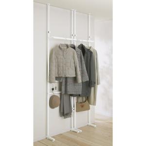 dinos（ディノス） 玄関のすき間を活用できる 突っ張りハンガー