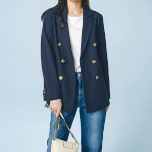 dinos（ディノス） トリアセテート混 ジョーゼット プリーツ使い