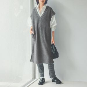 essence（MONDAINE） ストレッチ素材 ダブルボタン ジャケット