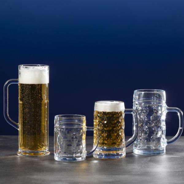 湯のみ グラス タンブラー ビール 割れないメガジョッキ1300mL　ビールジョッキ ビアグラス W...