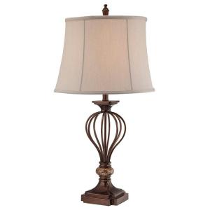 おしゃれなアンティークテーブルランプ/インテリア間接照明 テーブル