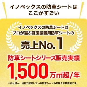 防草シート 雑草対策 ツイストガード 茶 1m...の詳細画像1