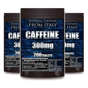 3袋セット カフェイン 300mg 錠剤 型 サプリメント 200粒 カフェイン60000mg含有(1袋) タブレット型サプリ 1粒300mgカフェイン含有｜Diorys&Co.