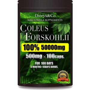 フォースコリー コレウスフォルスコリ 100％ 1粒500mg