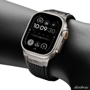 アップルウォッチ 高級 バンド シリコン スポ...の詳細画像1
