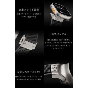 アップルウォッチ 高級 バンド シリコン スポ...の詳細画像5