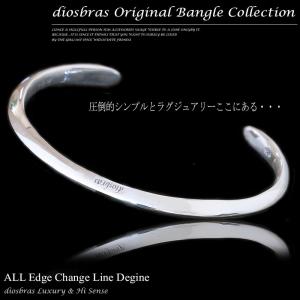 シルバー925 バングル メンズ ブレスレット メンズ ゴシック
