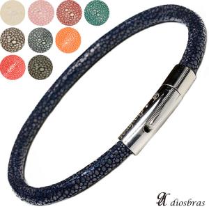 ブレスレット レザー ブレス スティングレイ ガルーシャ エイ革