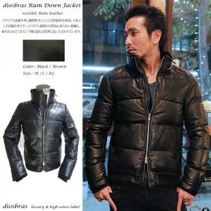 Schott N.Y.C（ショット） Schott ダウンジャケット メンズ レザー