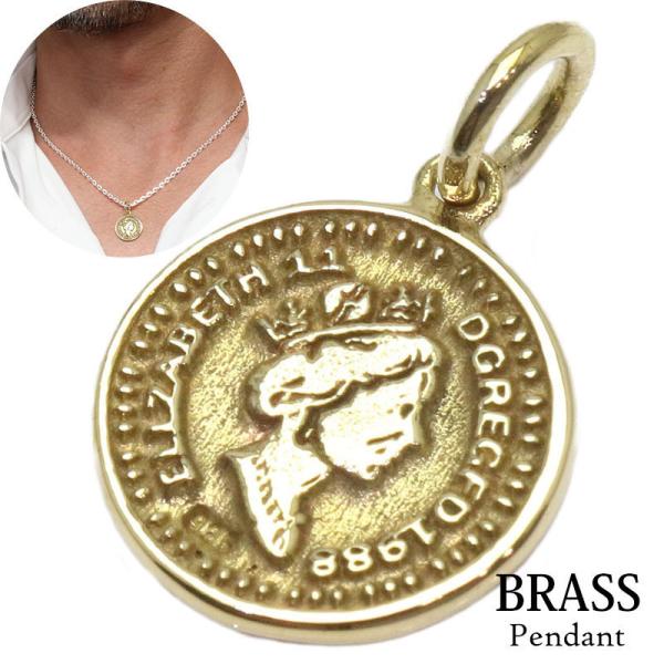 エリザベス　コイン　真鍮製　マーキュリーダイム 硬貨　ウィングド・リバティ・ヘッド　ネックレス　ペン...