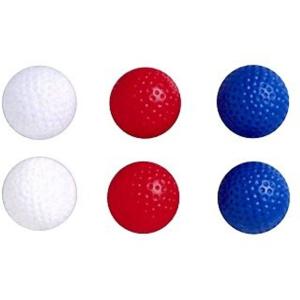 KANEYA(カネヤ) ゴルフボール プラボールDX 赤・青・白 6個1組 KG-520 直径4cm｜diostore