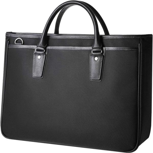 グレヴィオ 一流の鞄職人が作る ビジネスバッグ 就活バッグ 大容量 自立 出張 A4 メンズ ブラッ...