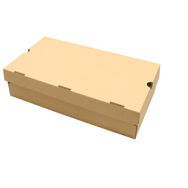 横井パッケージ ロングブーツ箱 Ｎ式タイプ クラフト (522×290×122) 5枚セット