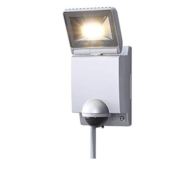 オプテックス LEDセンサーライトON/OFFタイプ LA-12(S)シルバー1灯型
