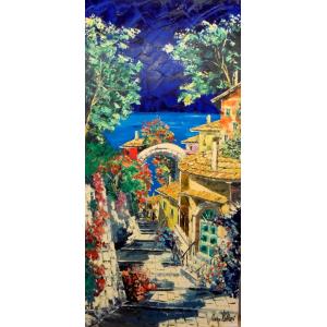 絵画 水彩 アクリル 臼井幸彦 作 顔 定価75000円 : トライアンフ