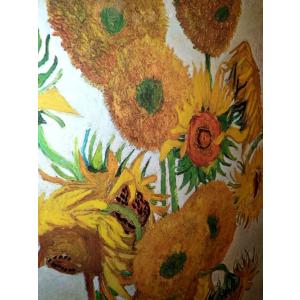 ゴッホ ひまわり 有名絵画 立体複製画 新築祝...の詳細画像2