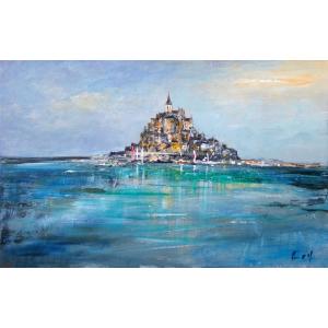 絵画 油絵 小澤勇寿郎 作 パリ・テルトル広場 6号サイズ インテリア