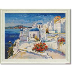 フランス風景絵画 油絵 小澤勇寿郎 作 パリの街 8号サイズ インテリア