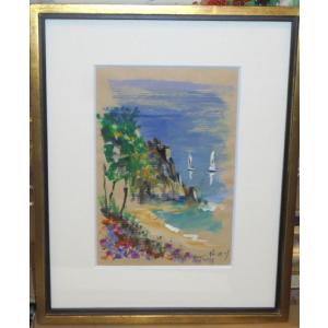 絵画 油絵 小林幸三 「上高地・大正池」 6号風景画 インテリア お祝い
