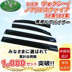 特価SALE ノア/ヴォクシー 80系 専用設計 前期 後期 ドアバイザー