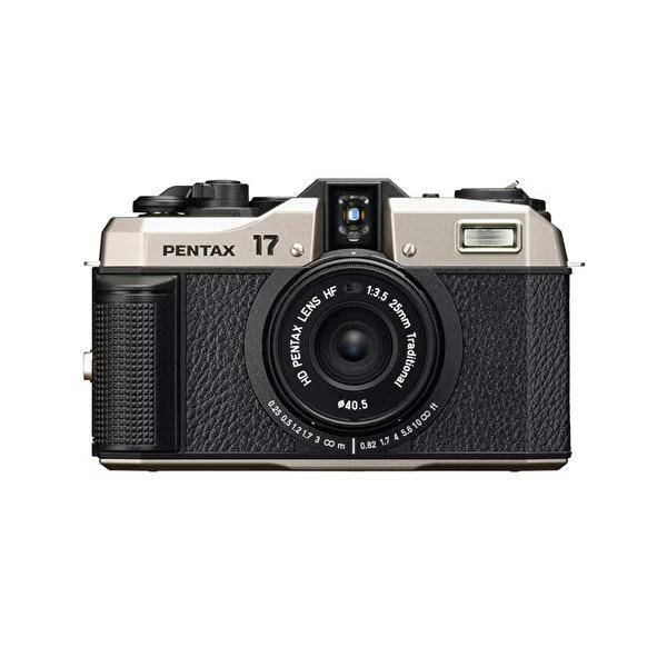PENTAX 17 ダークシルバー　(フィルムカメラ コンパクト ハーフ判 35ミリフィルム使用 2...