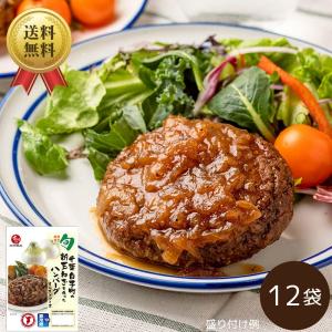 【送料無料】【公式】石井食品 千葉白子町の新玉ねぎを使ったハンバーグ 12袋（冷蔵便）｜ イシイ 千葉 白子町 石井食品 イシイ食品｜石井食品公式ストア