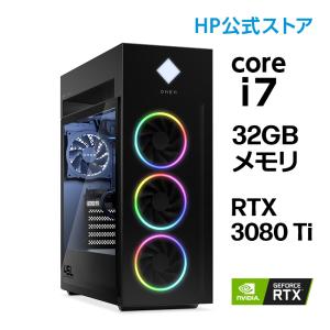 ゲーミングPC OMEN by HP 45L Desktop (型番：58Y96PA-AAAA) RTX 3080 Ti Core i7 HyperX 32GB メモリ 2TB SSD PCIe規格 ゲーミングデスクトップ 新品