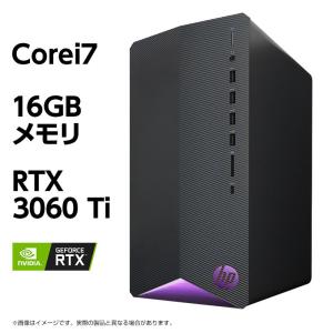 HP Pavilion Gaming Desktop TG01（型番：462U0PA-AAAF）Core i7-11700F 16GBメモリ 512GB SSD + 2TB HDD デスクトップパソコン ゲーミング Office付き 新品