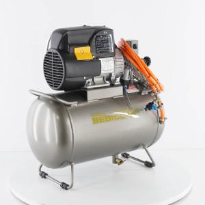 [PG]USED 8日保証 HITACHI 0.4LE-8S BEBICON ベビコン エアーコンプレッサー AIR COMPRESSOR 30L 50Hz/60Hz [05584-0125]｜dirwings