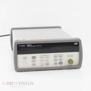 [DW]USED 8日保証 Agilent 34972A LXI Data Acquisition/Switch Unit データ収集/データロガー スイッチユニット 34901A [05791-1019]｜dirwings