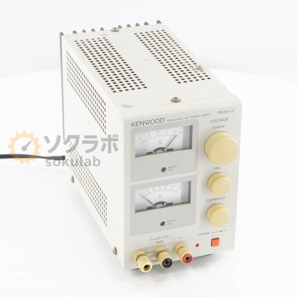 [DW]USED 8日保証 4台入荷 KENWOOD PR36-1.2 REGULATED DC P...