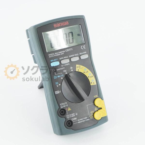 [DW]USED 8日保証 sanwa CD771 DMM DIGITAL MULTIMETER デ...