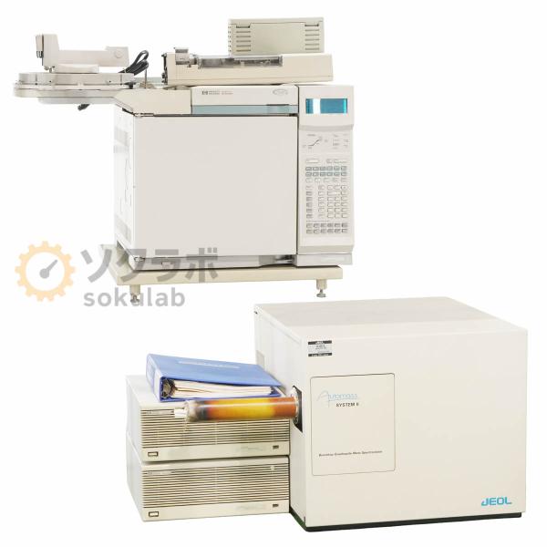 [JB]USED 保証なし セット JEOL hp MS-6890 MS-AMII50 Automa...
