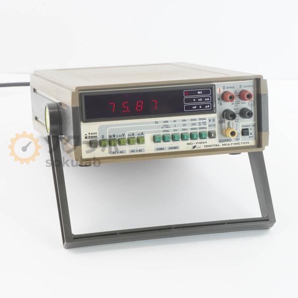 [DW]USED 8日保証 IWATSU SC-7404 DMM DIGITAL MULTIMETE...