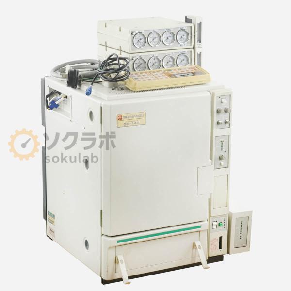 [DW]USED 8日保証 SHIMADZU GC-14B GAS CHROMATOGRAPH ガス...