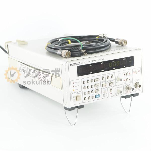 [DW]USED 8日保証 ADVANTEST R5372 MICROWAVE COUNTER マイ...
