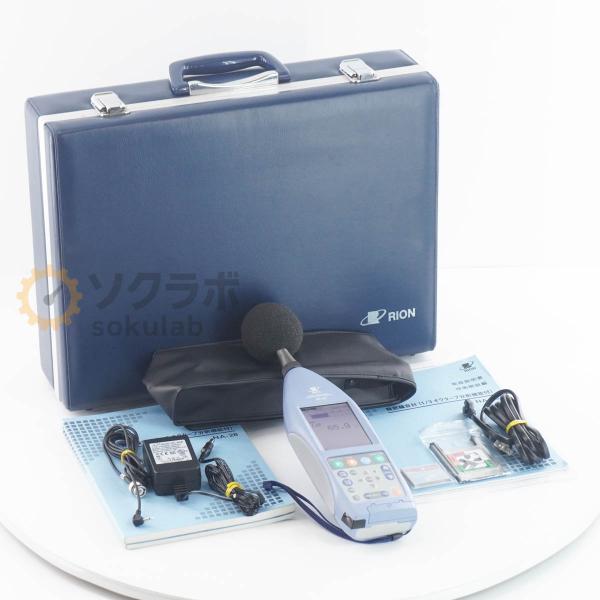 [DW]USED 8日保証 RION NA-28 SOUND LEVEL METER 1/3 OCT...