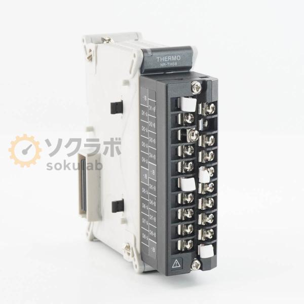 [DW]USED 8日保証 KEYENCE NR-TH08 THERMO 温度・電圧計測ユニット デ...