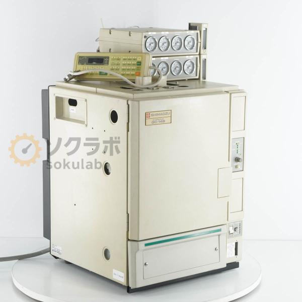 [DW]USED 8日保証 SHIMADZU GC-14B GAS CHROMATOGRAPH ガス...
