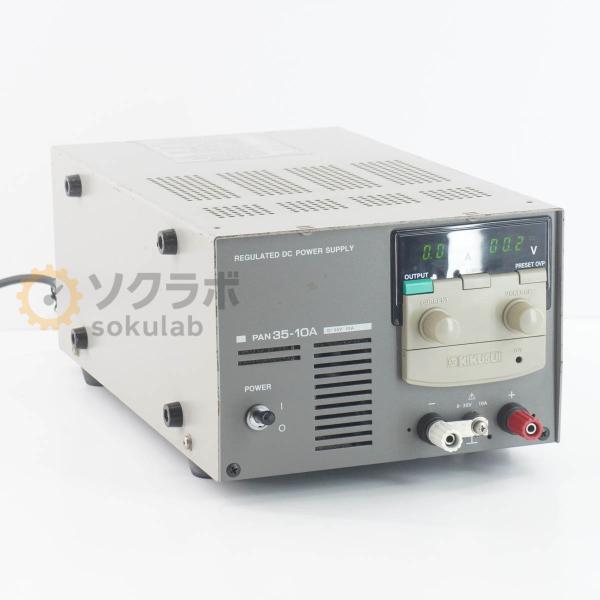 [JB]USED 保証なし KIKUSUI PAN35-10A PAN-A REGULATED DC...