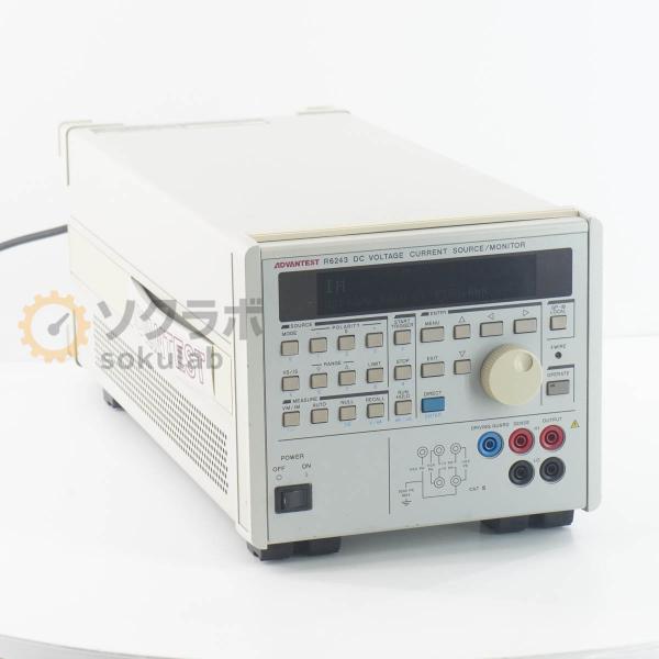 [DW]USED 8日保証 ADVANTEST R6243 DC VOLTAGE CURRENT S...