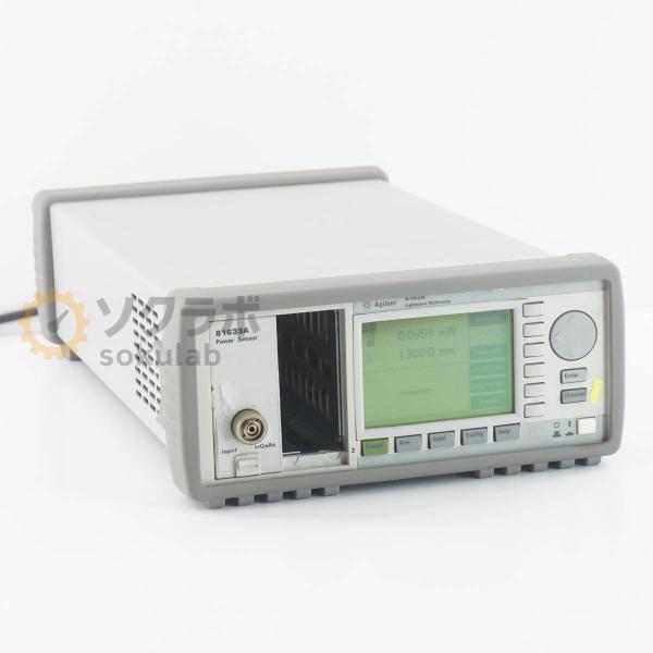 [DW]USED 8日保証 Agilent 8163A Lightwave Multimeter ラ...